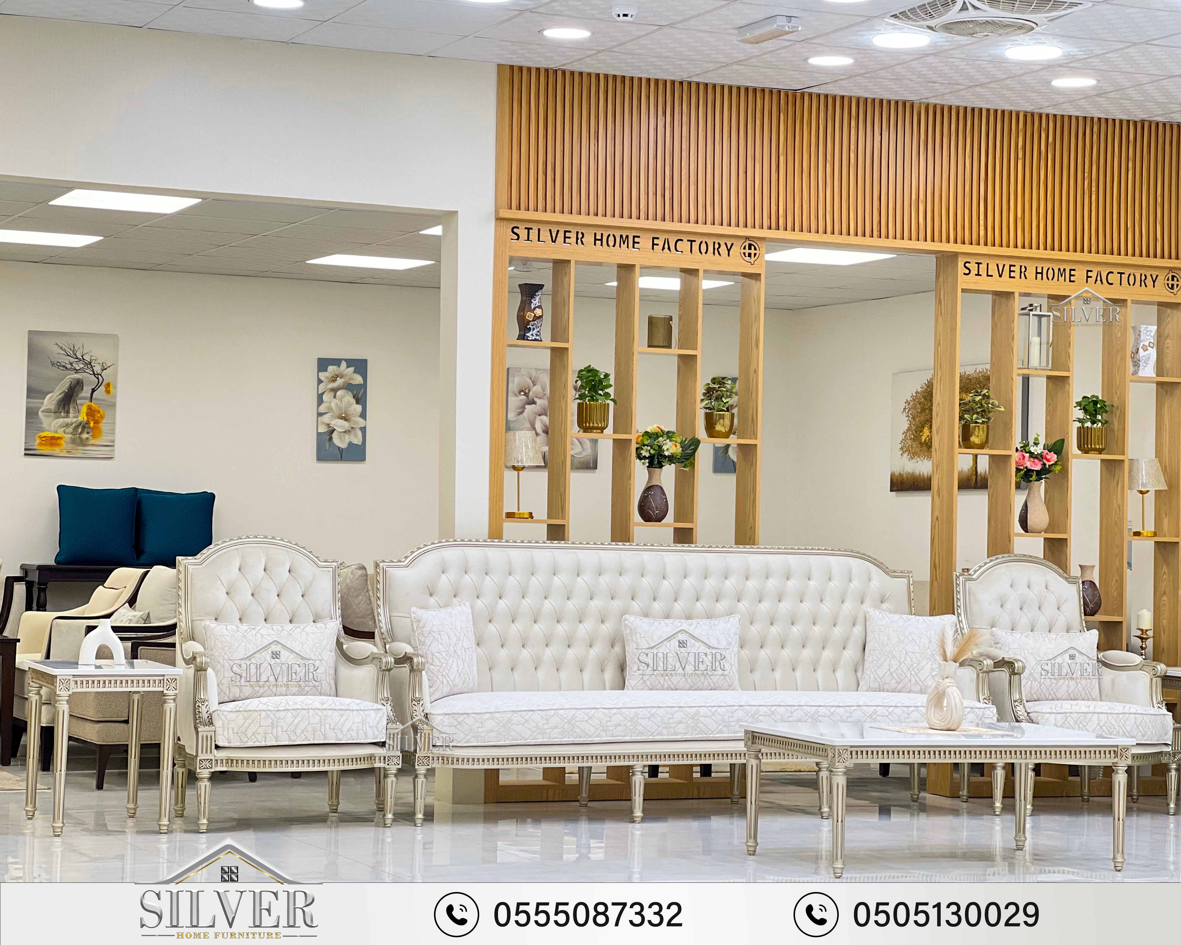 Classic Majlis model no.250318 – Silver Home
