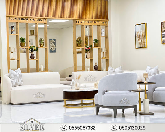 Modern L Sofa shape model no.250316