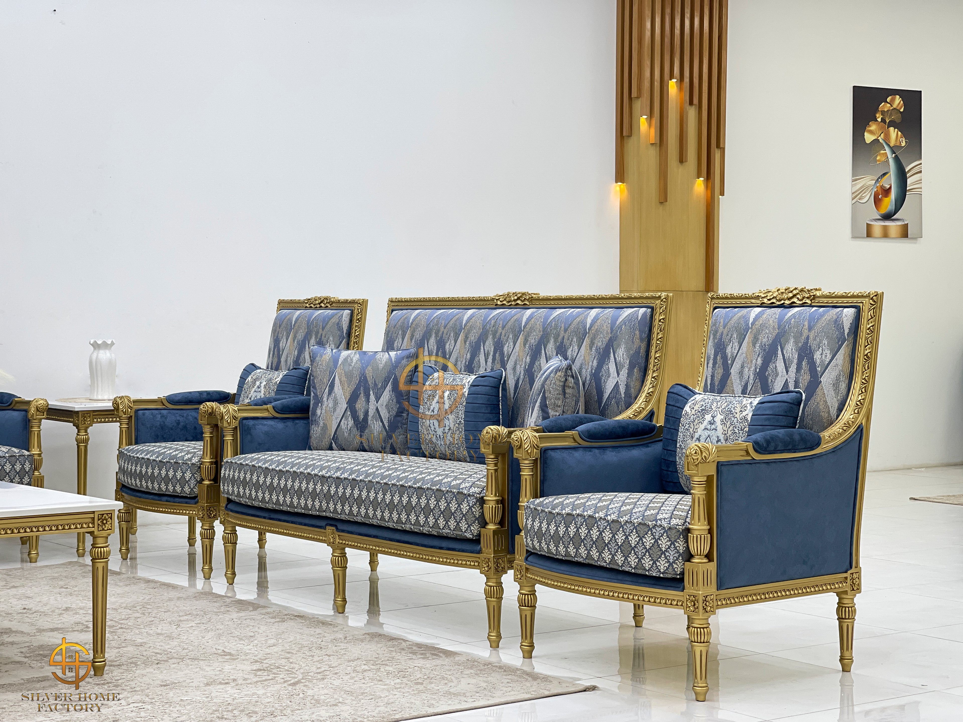 Royal Blue Majlis Set