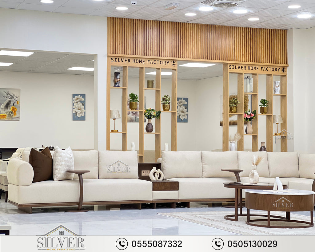 أريكة على شكل حرف L بتصميم تركي مستوحى من الطراز رقم 250315 