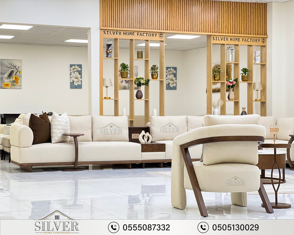 أريكة على شكل حرف L بتصميم تركي مستوحى من الطراز رقم 250315 