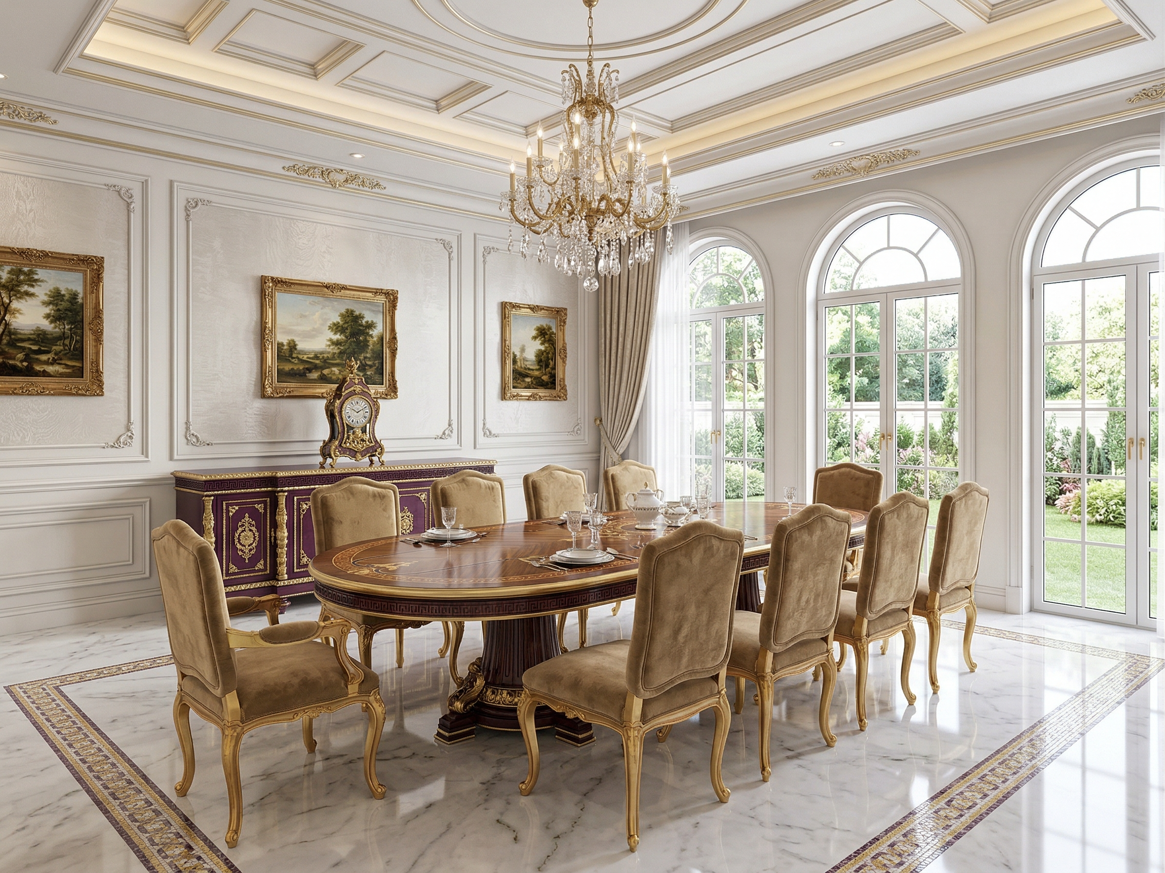 Classic Dining Table 260208